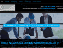 Tablet Screenshot of calvanicoarchitectural.com